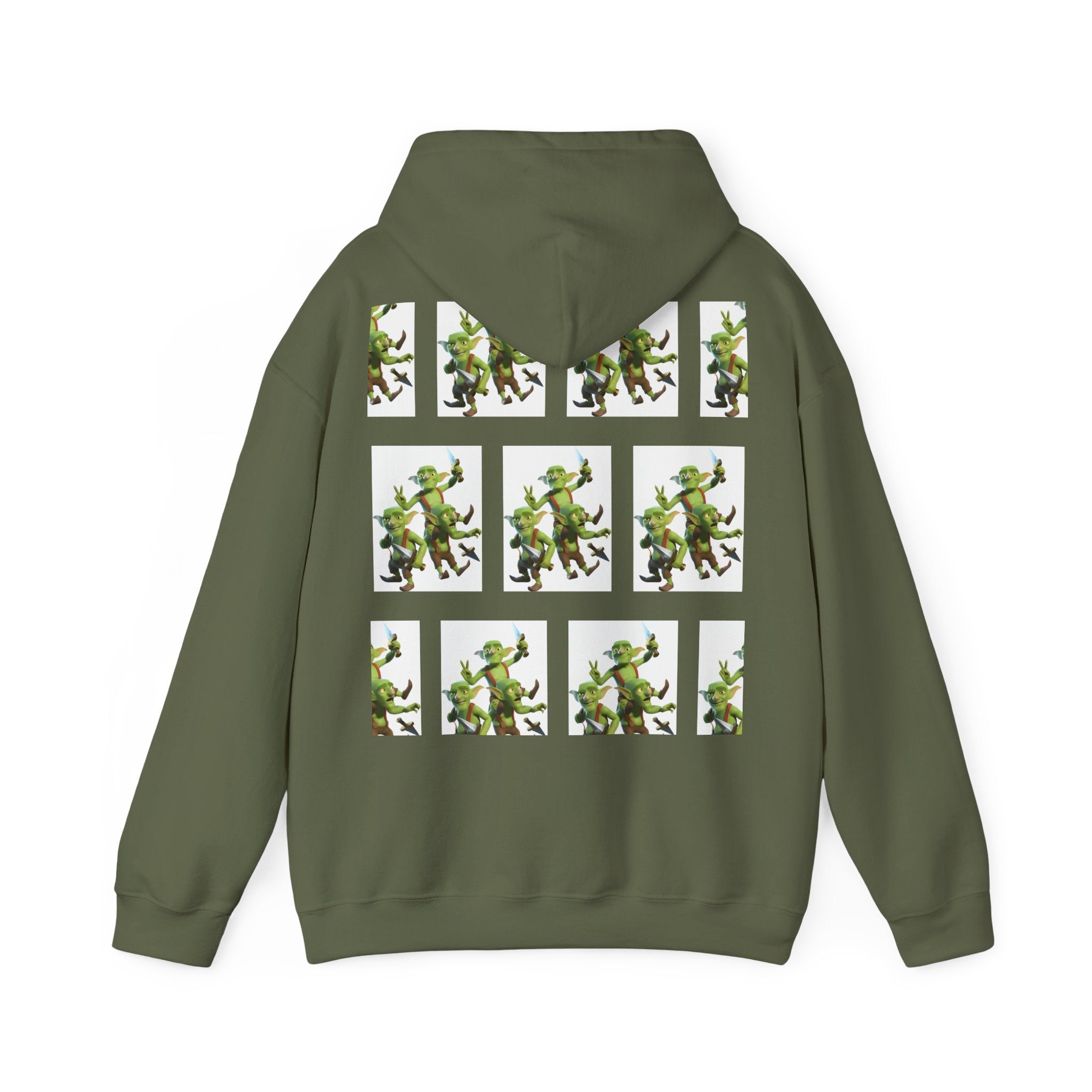 Hooded Sweatshirt Goblin Gang Graphic Design