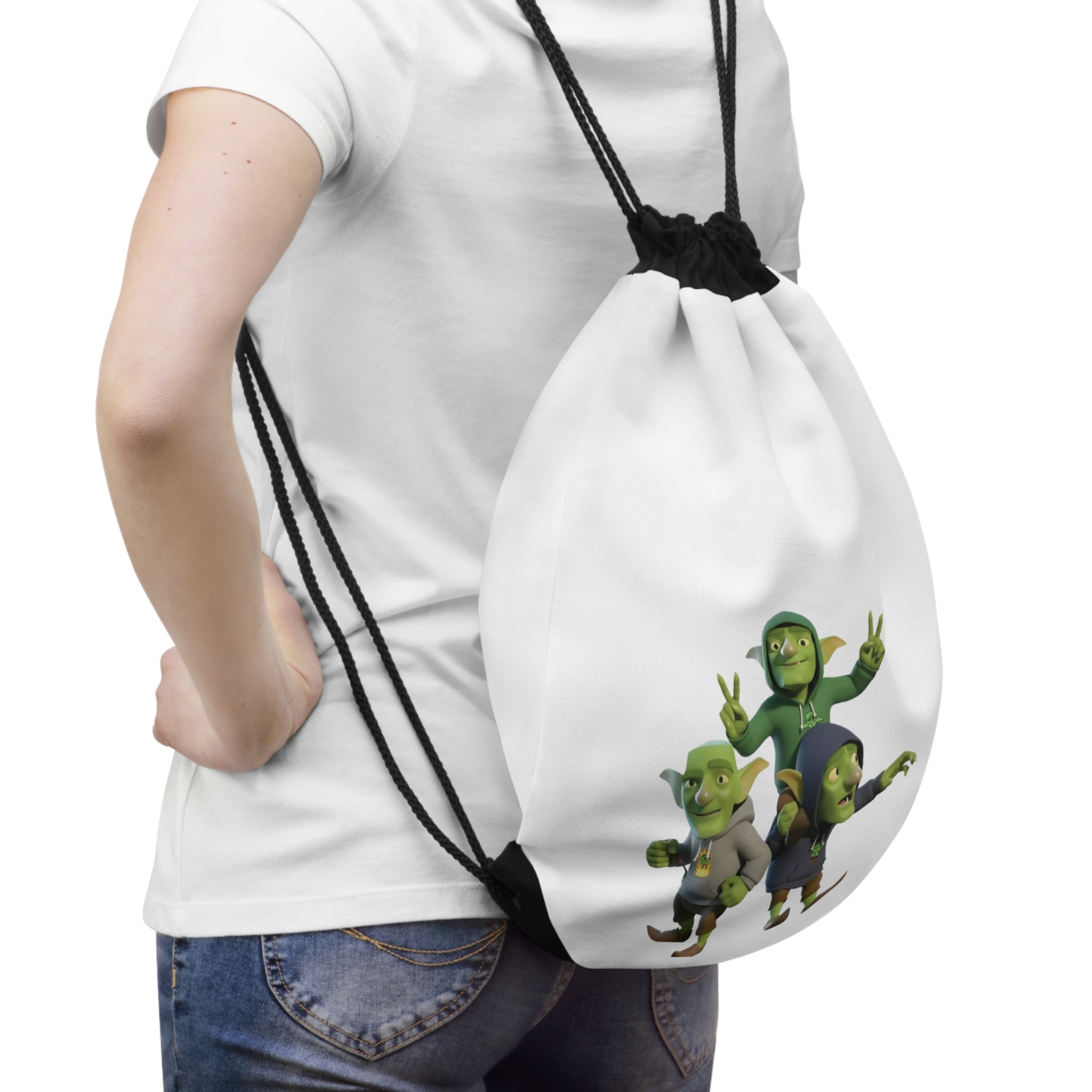 Drawstring Bag - Goblin Gang Back