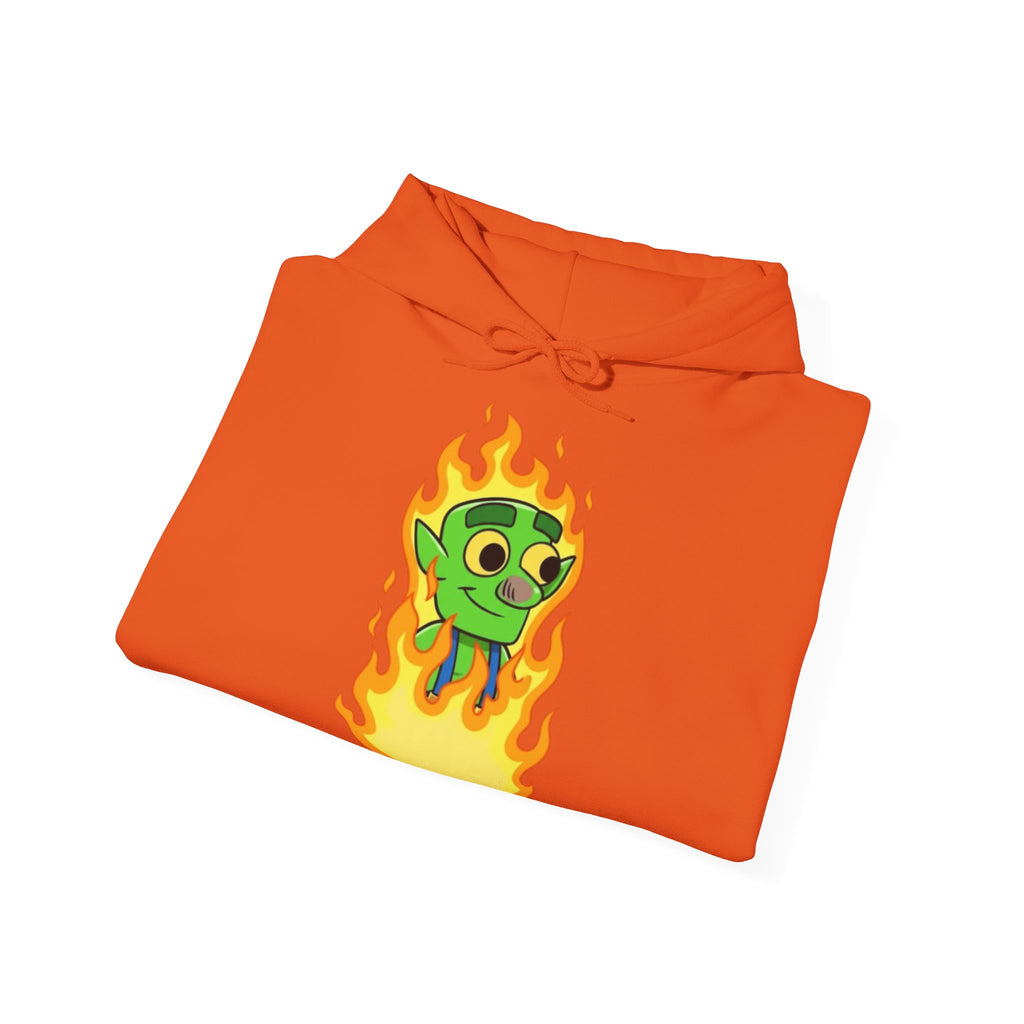 Hooded Sweatshirt Goblin Gang Graphic Design