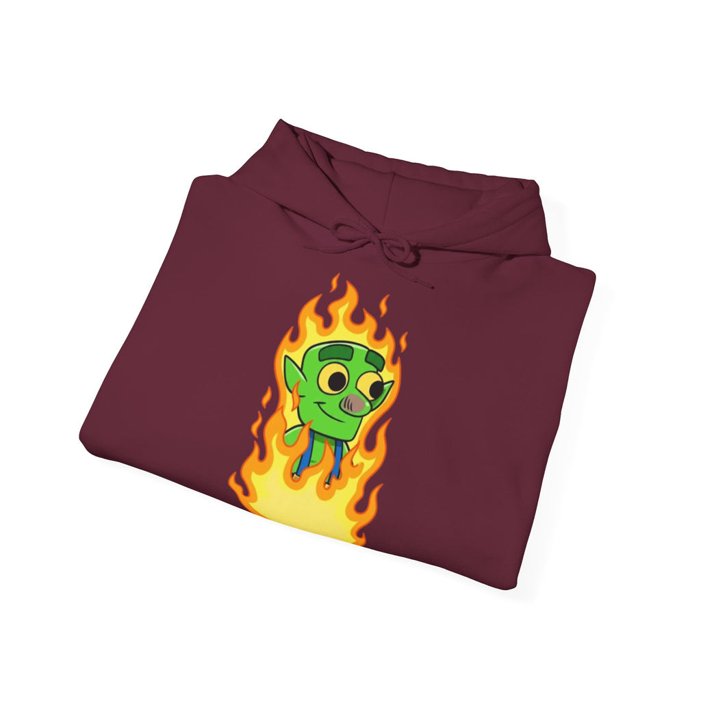 Hooded Sweatshirt Goblin Gang Graphic Design